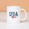 Patriotic USA American Flag Mug, Fourth of July Anniversary Mug - 1.jpg