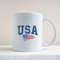 Patriotic USA American Flag Mug, Fourth of July Anniversary Mug - 3.jpg