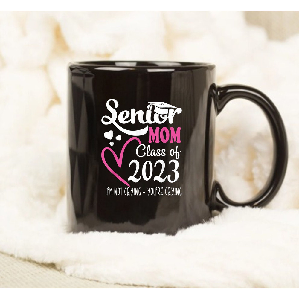 Senior Mom Of A Class Of 2023 Heart School Graduation Mug, Gift Mug - 1.jpg