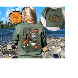 vintage pottsfield harvest festival sweatshirt,over the garden wall sweater,autumn harvest sweater,halloween pumpkin swe