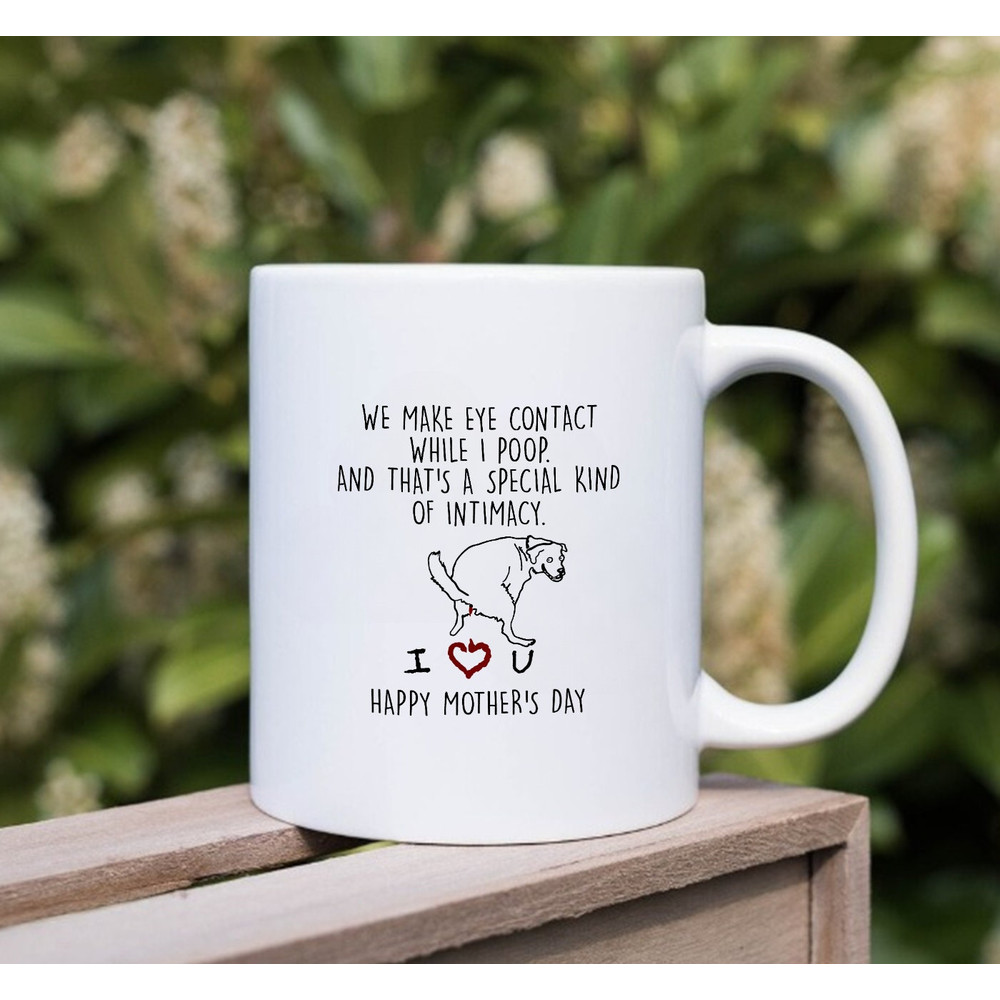 We Make Eye Contact While I Poop Funny Family Humor Mug, Mug Gift, Mother's Day Mug, Gift Mom - 2.jpg