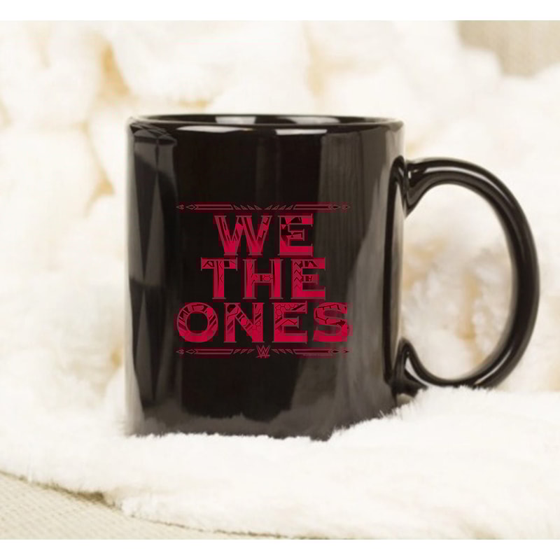We The One's Mug, The Bloodline We The One's Blood Red Text - 1.jpg