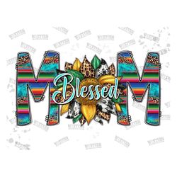 blessed cowhid sunflower mom png, western blessed mom png, gemstone mom png, sunflower mom png, leopard sunflower mom pn