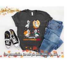 happy hallothanksmas olaf disney shirt, frozen olaf t-shirt, disney vacation, halloween, thanksgiving, christmas, holida
