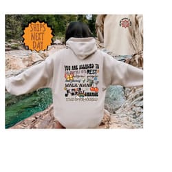 you are allowed to hoodie, awareness gift hoodie, nspirational hoodie, motivational hoodie, mindfulness hoodie,self-love