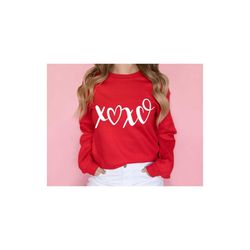 xoxo svg / love retro svg / valentines day shirt xoxo heart png / retro valentine png / digital download