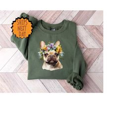 french bulldog sweatshirt ,french bulldog lovers gift, french dog mom sweater, dog lover sweater, dog owners sweater, an