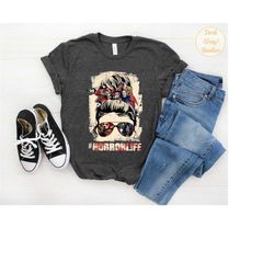 messy bun horror life halloween vintage sweatshirt, horror movie killer t-shirt, jason michael myers saw freddy krueger