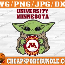 minnesota golden gophers baby yoda svg, minnesota golden gophers svg, n c a a teams svg, n c a a svg, png, dxf, eps