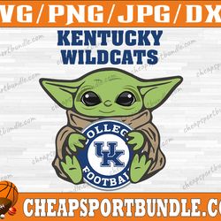 kentucky wildcats baby yoda svg, kentucky wildcats svg, n c a a teams svg, n c a a svg, png, dxf, eps, instant download