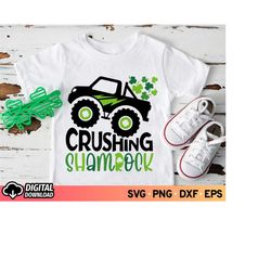 crushing shamrocks svg, boy st patricks day shirt svg, crushing shamrocks svg, kids st patricks svg, st patricks day tru