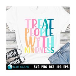 treat people with kindness svg, tpwk svg, digital cut files, sublimation clipart