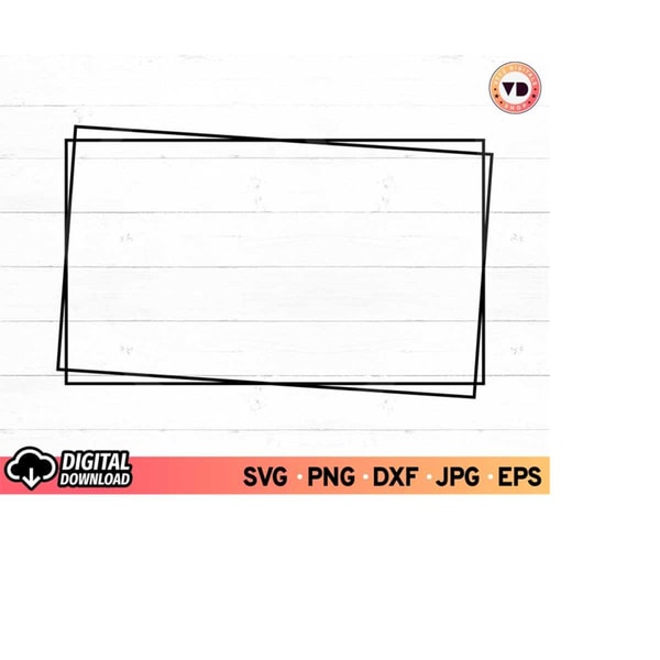 Rectangle Border SVG, Frame SVG, Rectangle Frame SVG, Monogr | Inspire ...