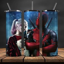 harley quinn tumbler wrap, harley quinn tumbler 20oz png,harley quinn tumbler 04