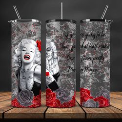 marilyn monroe tumbler wrap png, marilyn monroe png 04