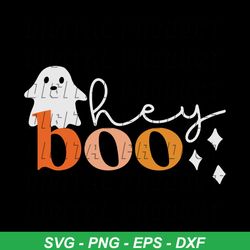 funny hey boo halloween fall teacher svg download