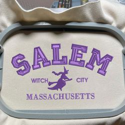 salem massachuset witch design, happy halloween embroidery design, hocus pocus embroidery design, hocus pocus sisters, sanderson sisters embroidery file