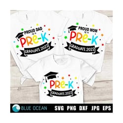 pre-k graduate 2022 svg, pre-k graduate bundle svg, proud mom of a pre-k graduate 2022 svg, proud dad of a pre-k graduat