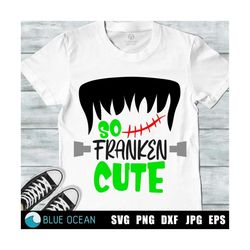 so franken cute svg, halloween svg, boy halloween svg, frankenstein svg