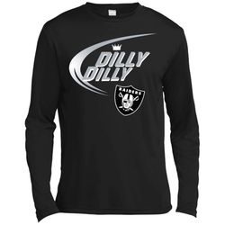 agr dilly dilly raiders sport premium long sleeve t-shirt