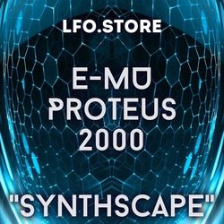 E-MU Proteus 2000 "SynthScape" sound bank 128 patches