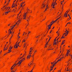 Orange and Blue Swirl Pattern Tileable Repeating Pattern