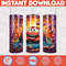 Cartoon And Super Hero Tumbler Wrap Png, 3D Tumbler Design Skinny Sublimation Digital Download (5).jpg