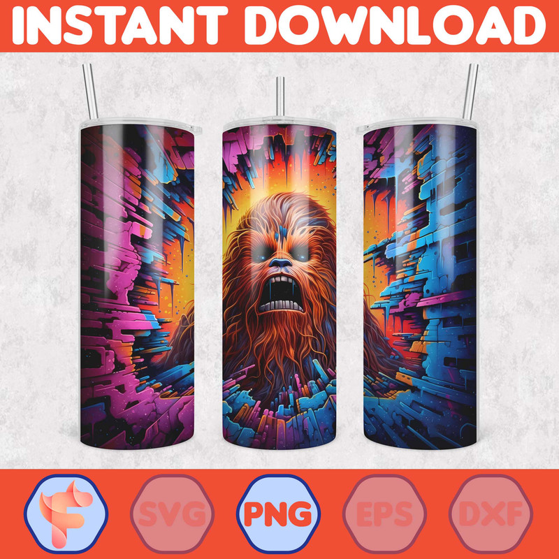 Cartoon And Super Hero Tumbler Wrap Png, 3D Tumbler Design Skinny Sublimation Digital Download (11).jpg