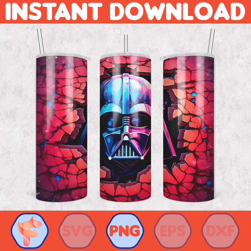 Cartoon And Super Hero Tumbler Wrap Png, 3D Tumbler Design Skinny Sublimation Digital Download (13).jpg