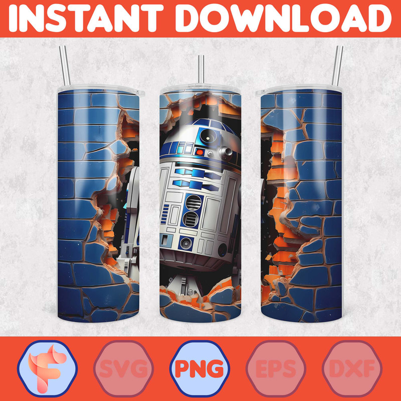 Cartoon And Super Hero Tumbler Wrap Png, 3D Tumbler Design Skinny Sublimation Digital Download (18).jpg