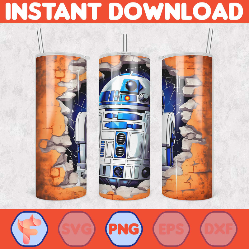 Cartoon And Super Hero Tumbler Wrap Png, 3D Tumbler Design Skinny Sublimation Digital Download (22).jpg