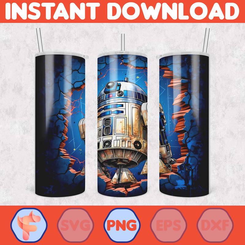 Cartoon And Super Hero Tumbler Wrap Png, 3D Tumbler Design Skinny Sublimation Digital Download (25).jpg