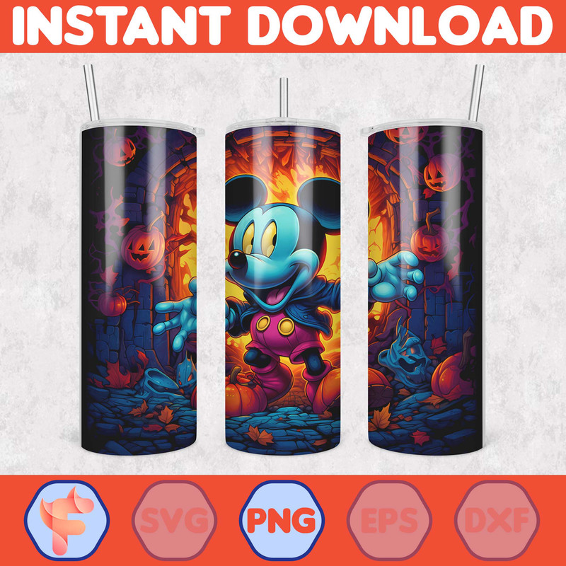 Cartoon And Super Hero Tumbler Wrap Png, 3D Tumbler Design Skinny Sublimation Digital Download (48).jpg