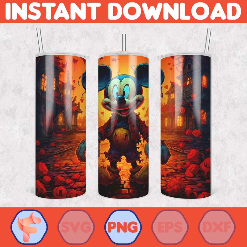 Cartoon And Super Hero Tumbler Wrap Png, 3D Tumbler Design Skinny Sublimation Digital Download (56).jpg