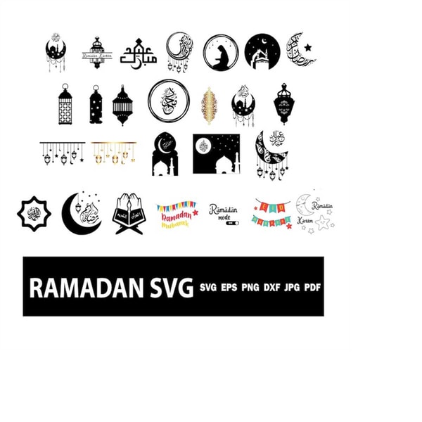 Ramsadan Svg Rug Ramadan svg Bundle,Eid Mubarak Svg, Ramadan mubarak,Eid and | Inspire ...