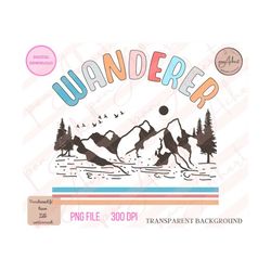 wanderer png, travel png, retro png, hiking png, summer designs png, travel png designs, adventure awaits, road to nowhe