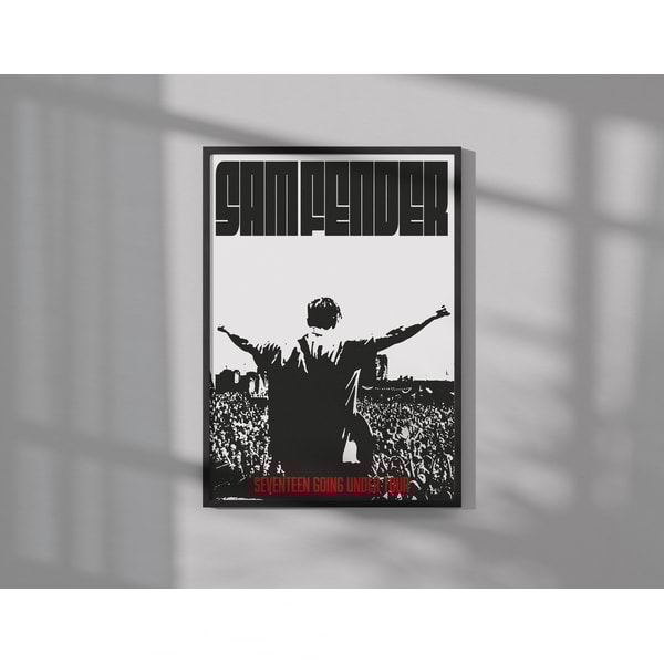 Sam Fender Poster Music Poster Wall Art Wall Decor.jpg | Inspire Uplift