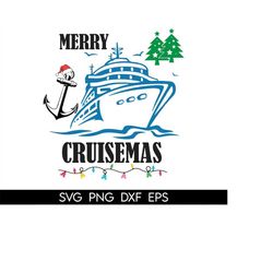 merry cruisemas svg, christmas cruise svg, group shirt svg, family cruise, christmas trip, cruise trip svg, family xmas