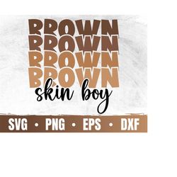 brown skin boy svg | black boy magic | african american men png | juneteenth eps | black king dxf | commercial use & dig