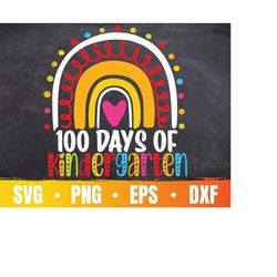 100 days of kindergarten svg | 100 days smarter svg | 100 days of school png | funny teacher saying | commercial use & d