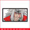 Jiraiya embroidery design, Naruto embroidery, Anime design, Embroidery shirt, Embroidery file, Digital download.jpg