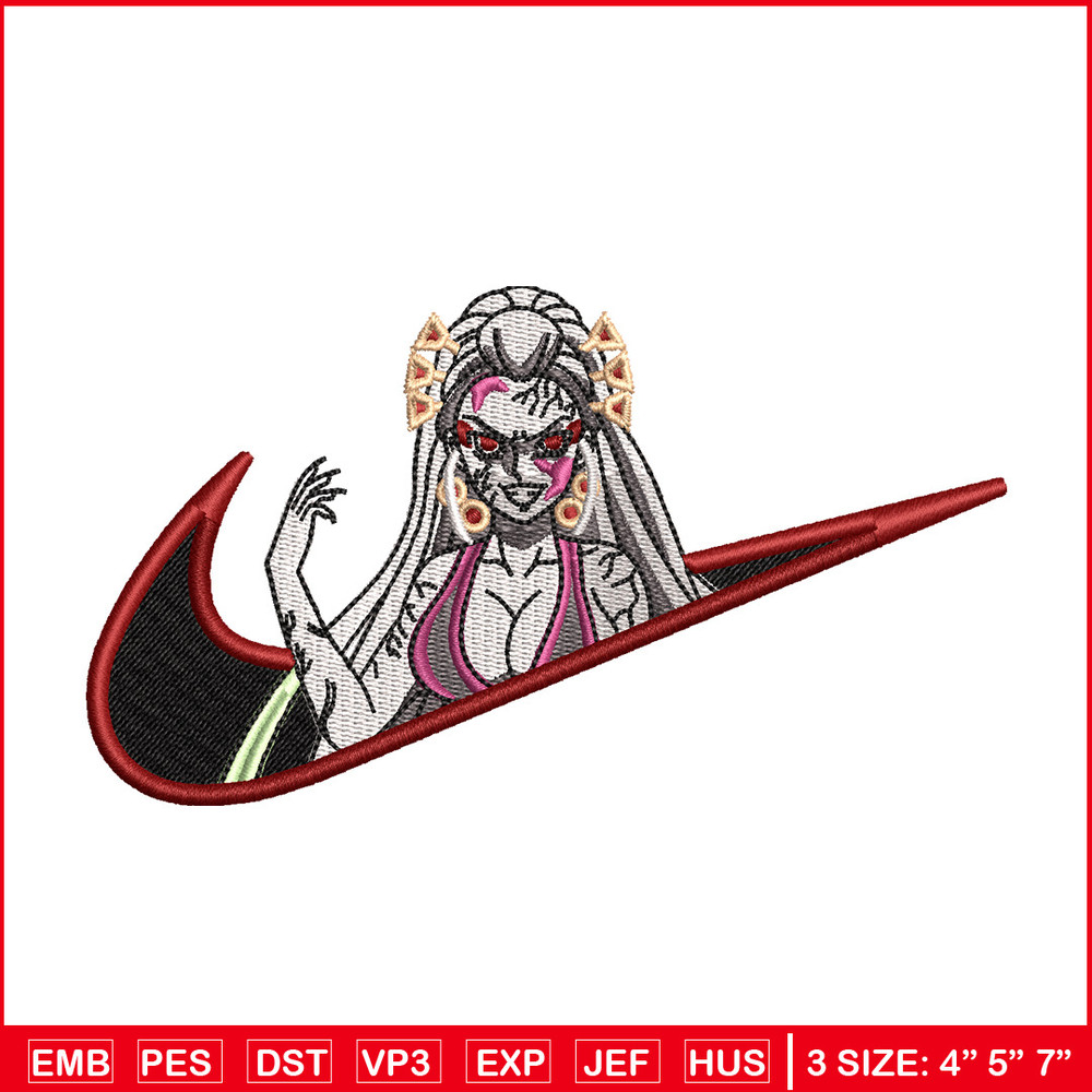 Daki x nike embroidery design, Demon slayer embroidery, Nike design, Embroidery shirt, Embroidery file, Digital download.jpg