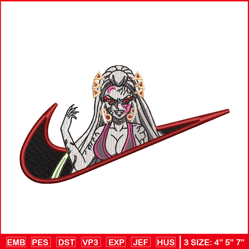 Daki x nike embroidery design, Demon slayer embroidery, Nike design, Embroidery shirt, Embroidery file, Digital download.jpg