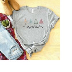 merry christmas shirt, christmas tree shirt, christmas gifts, xmas shirt, christmas family shirt, women christmas t-shir