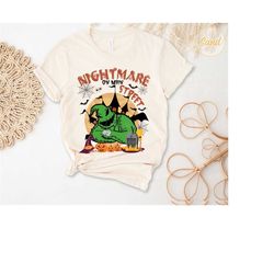 oogie boogie halloween nightmare shirt, halloween spooky season shirt, trick or treat shirt, boo halloween pumpkin shirt