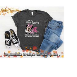 i'm a disney grandma shirt, magical disney grandma, mother's day shirt, disneyworld family shirt, gift idea for grandma