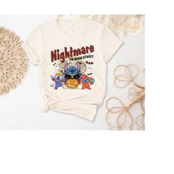 vintage disney stitch halloween comfort shirt, scream horror movie shirt, scream ghostface shirts, horror movie tee, dis