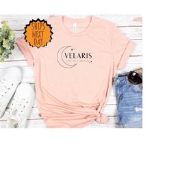 velaris city of starlight shirt, velaris shirt, acotar t-shirt, the night court shirt, illyrians of the night court shir