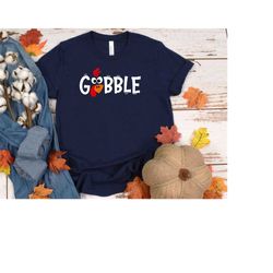 turkey face gobble sweatshirt/hoodie, gobble shirt,thanksgiving sweatshirt,fall sweatshirt,thanksgiving shirt, thanksgiv