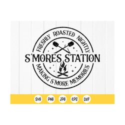 s'mores station svg, making s'more memories svg, summer svg, smores svg, camping shirt ,marshmallows svg, instant downlo